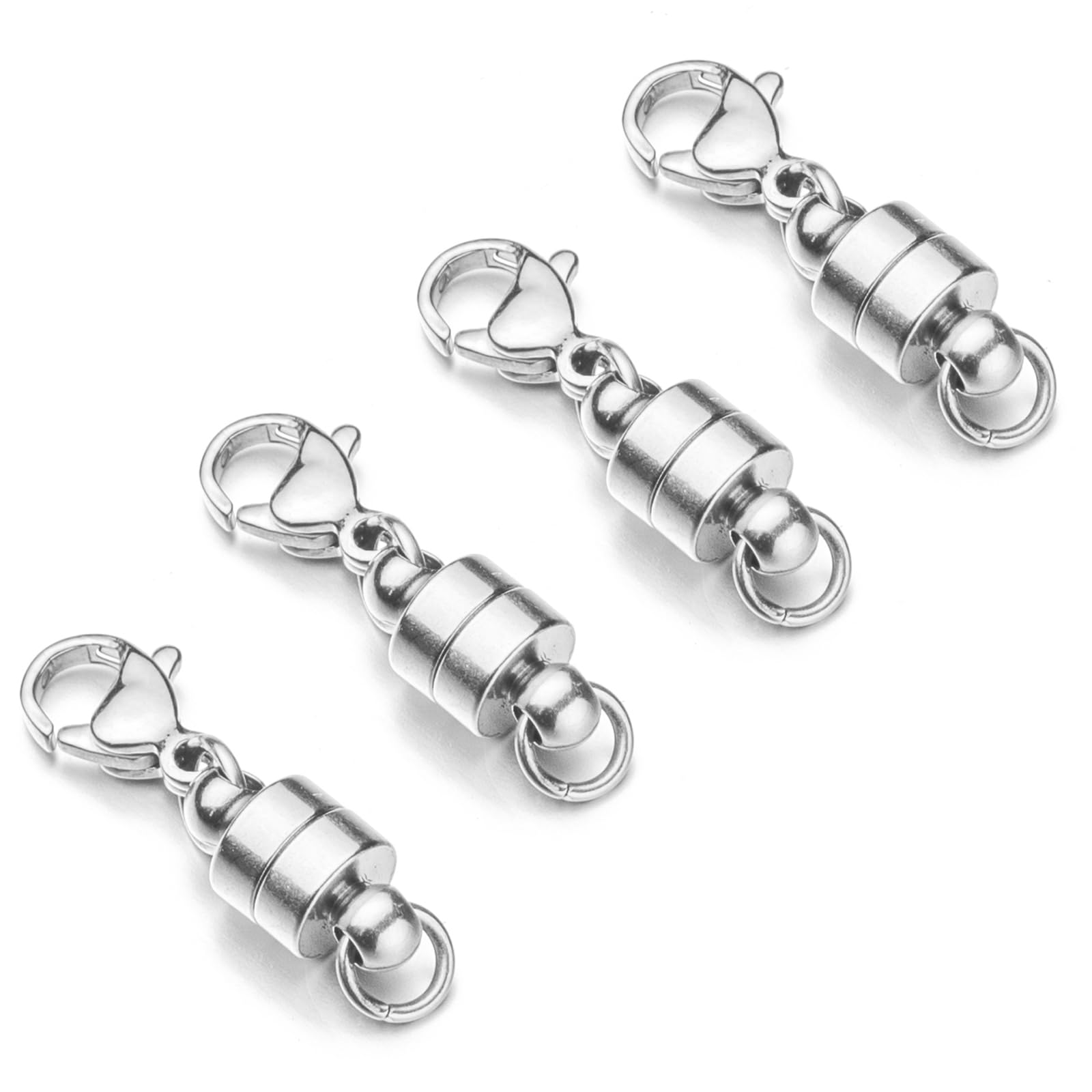 Amazon.com: Mizeer Stainless Steel Magnetic Clasps for Necklaces